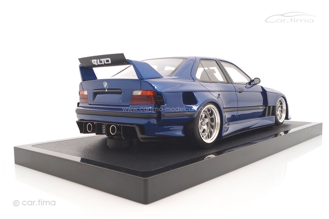 BMW E36 LTO Turbo Khyzyl Saleem Avus blue OttOmobile 1:18 OT1174