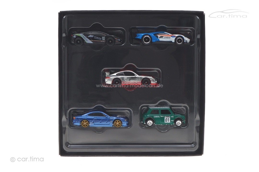 Forza Motorsport 5 Car Set Lamborghini/Ford/Porsche/Nissan/Mini Hot Wheels 1:64 HFF49-LA10