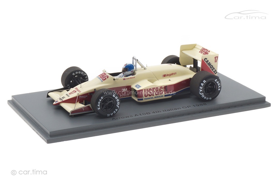 Arrows A10B GP Italien 1988 Derek Warwick Spark 1:43 S3911