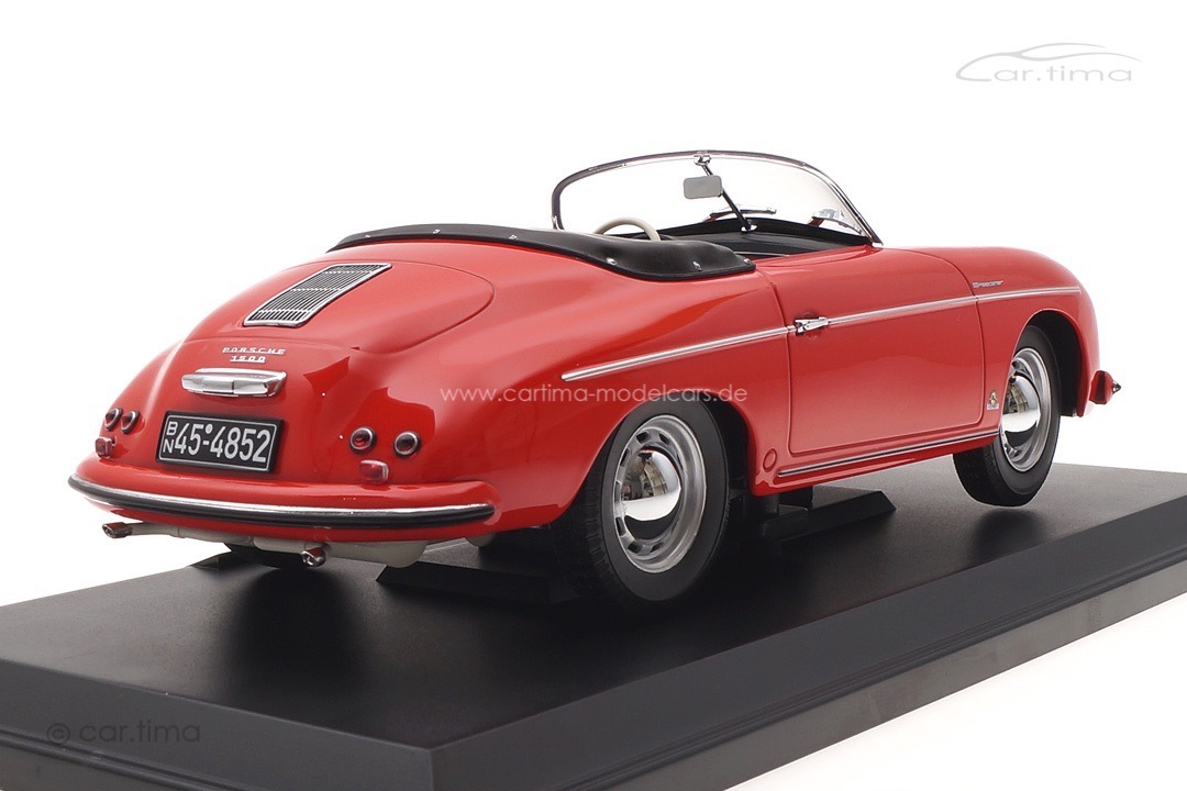 Porsche 356 Speedster 1954 rot Norev 1:18 187461 Porsche 356 Speedster 1954 rot Norev 1:18 187461