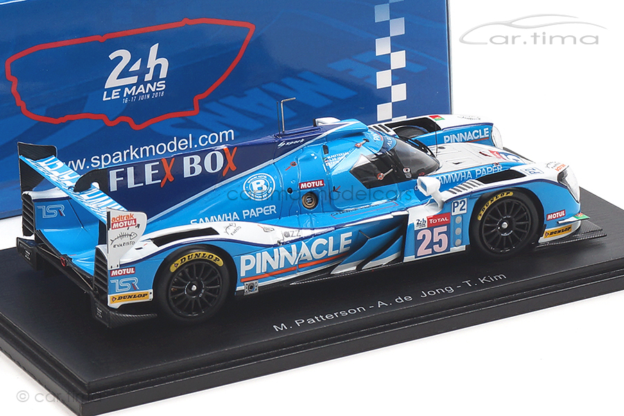 Ligier JS P217-Gibson 24h Le Mans 2018 Patterson/de Jong/Kim Spark 1:43 S7012