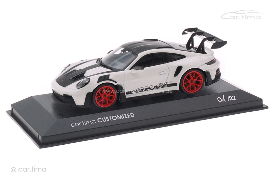 Porsche 911 (992) GT3 RS Weissach Paket Japan Edition Minichamps car.tima CUSTOMIZED 1:43