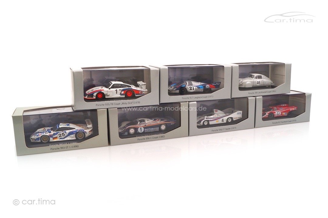 Porsche Le Mans History SET Minichamps 1:43 WAP020SET03
