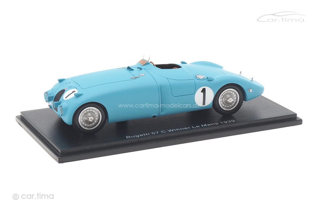 Bugatti 57 C Winner 24h Le Mans 1939 Wimille/Veyron Spark 1:43 43LM39