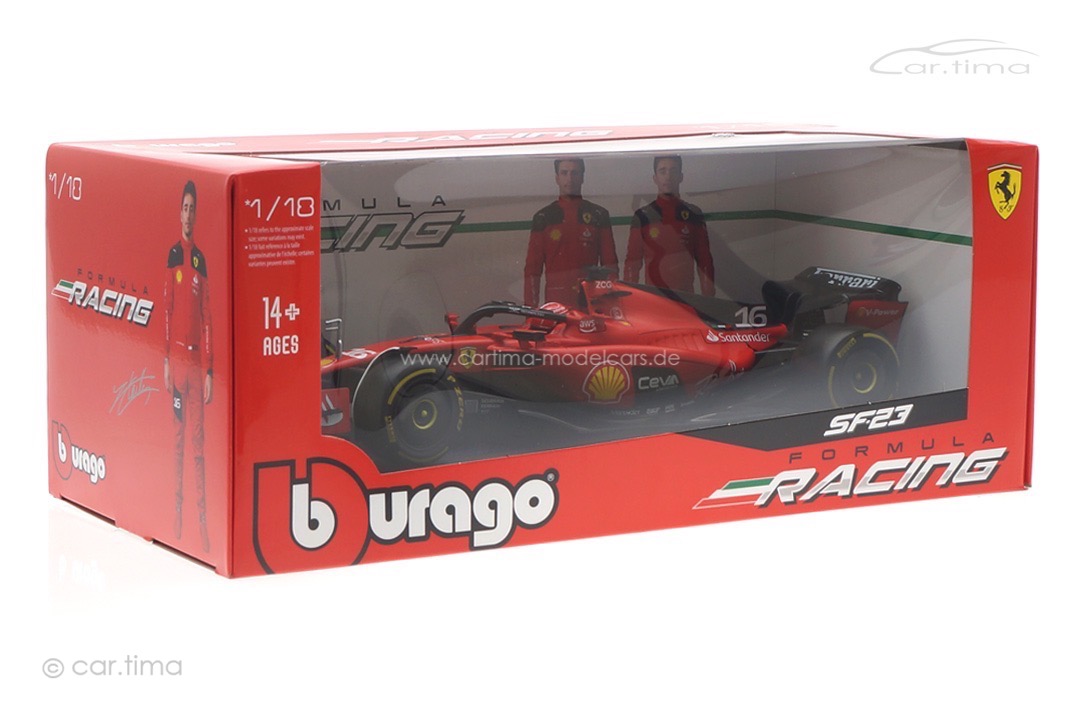 Ferrari SF23 GP 2023 Charles Leclerc Bburago 1:18 18-16812LE Ferrari SF23 GP 2023 Charles Leclerc Bburago 1:18 18-16812LE