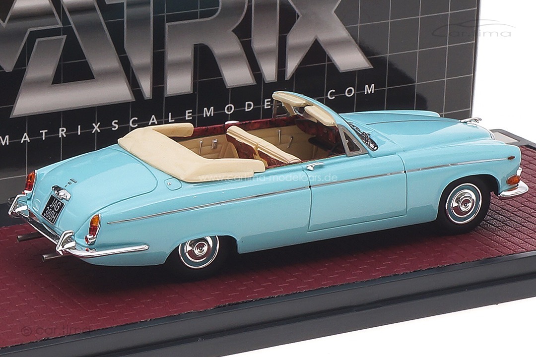Jaguar 420G Convertible Classic Cars of Coventry 1969 blau Matrix 1:43 MX41001-191 Jaguar 420G Convertible Classic Cars of Coventry 1969 blau Matrix 1:43 MX41001-191