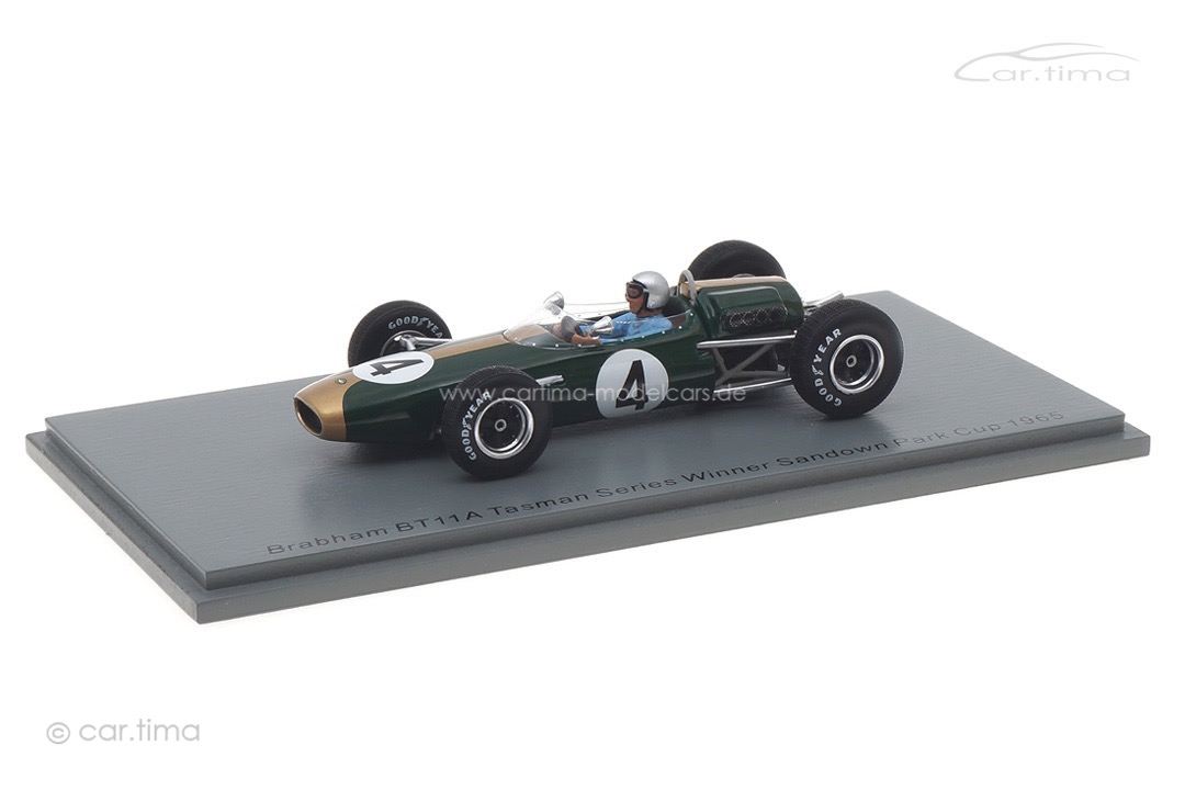 Brabham BT11A Winner GP Australien 1965 Jack Brabham Spark 1:43 S7434 Brabham BT11A Winner GP Australien 1965 Jack Brabham Spark 1:43 S7434