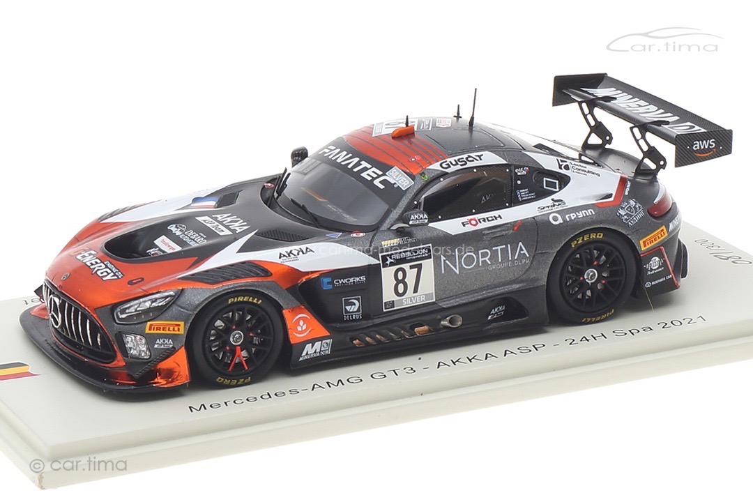 Mercedes-AMG GT3 24h Spa 2021 Gachet/Tereschenko/Umbrarescu/Drouet Spark 1:43 SB448