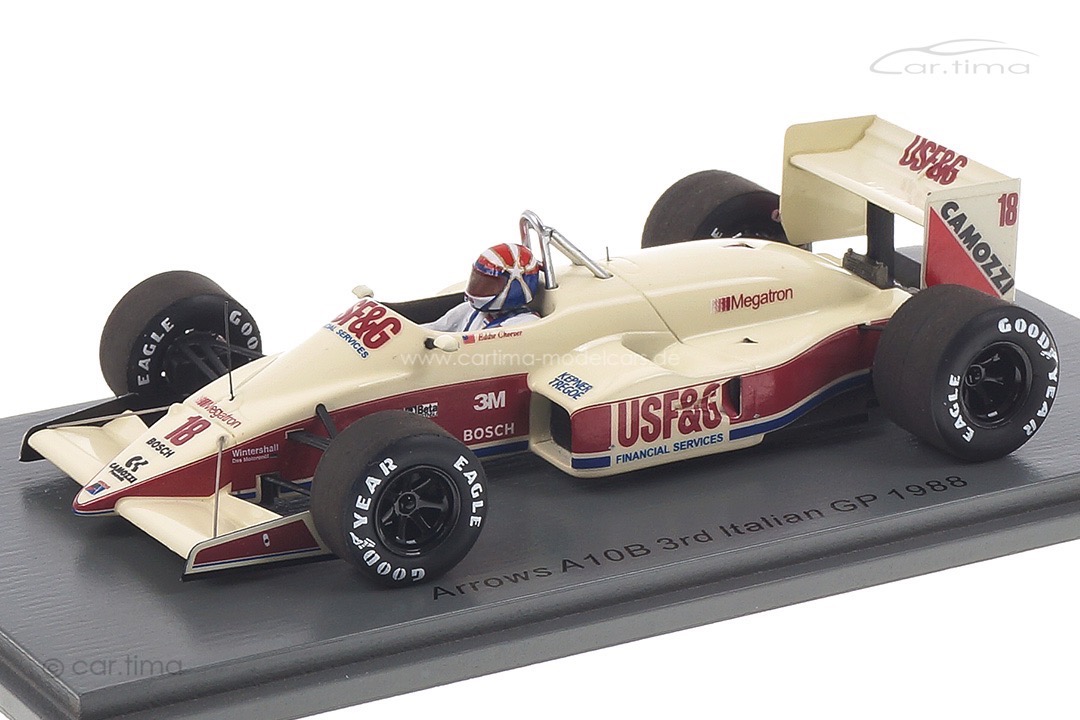 Arrows A10B GP Italien 1988 Eddie Cheever Spark 1:43 S3910