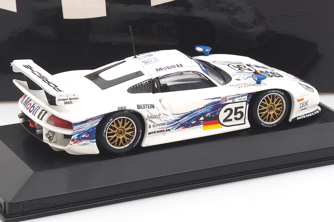 Porsche 911 GT1 24h Le Mans 1997 Stuck/Boutsen/Wollek Minichamps 1:43 430976825