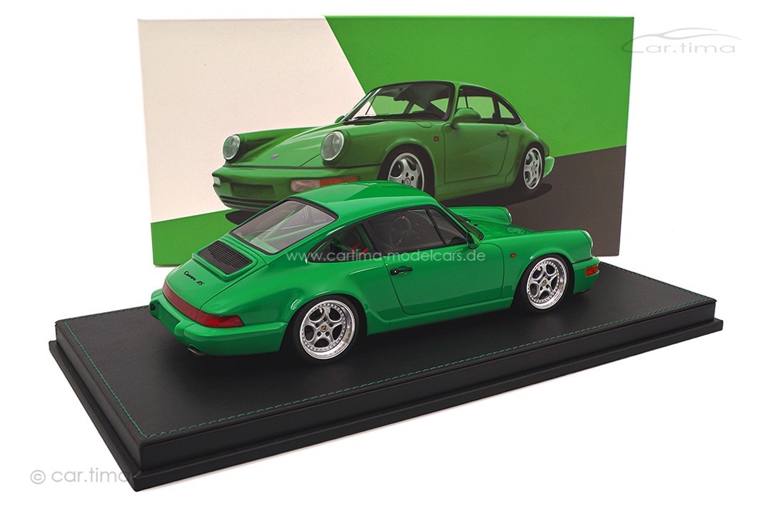 Porsche 911 (964) Carrera RS N/GT Signalgrün Speedline RS Alufelgen car.tima CUSTOMIZED 1:18