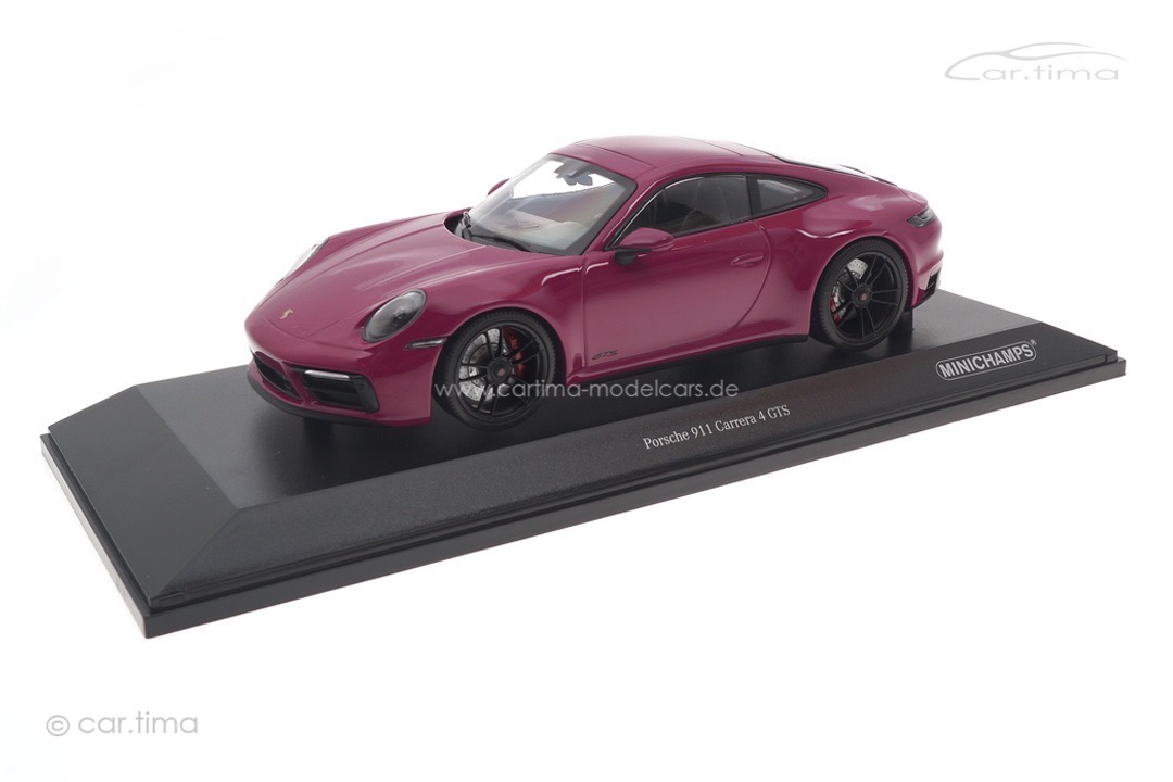 Porsche 911 (992) Carrera 4 GTS Sternrubin Minichamps 1:18 155063102 Porsche 911 (992) Carrera 4 GTS Sternrubin Minichamps 1:18 155063102