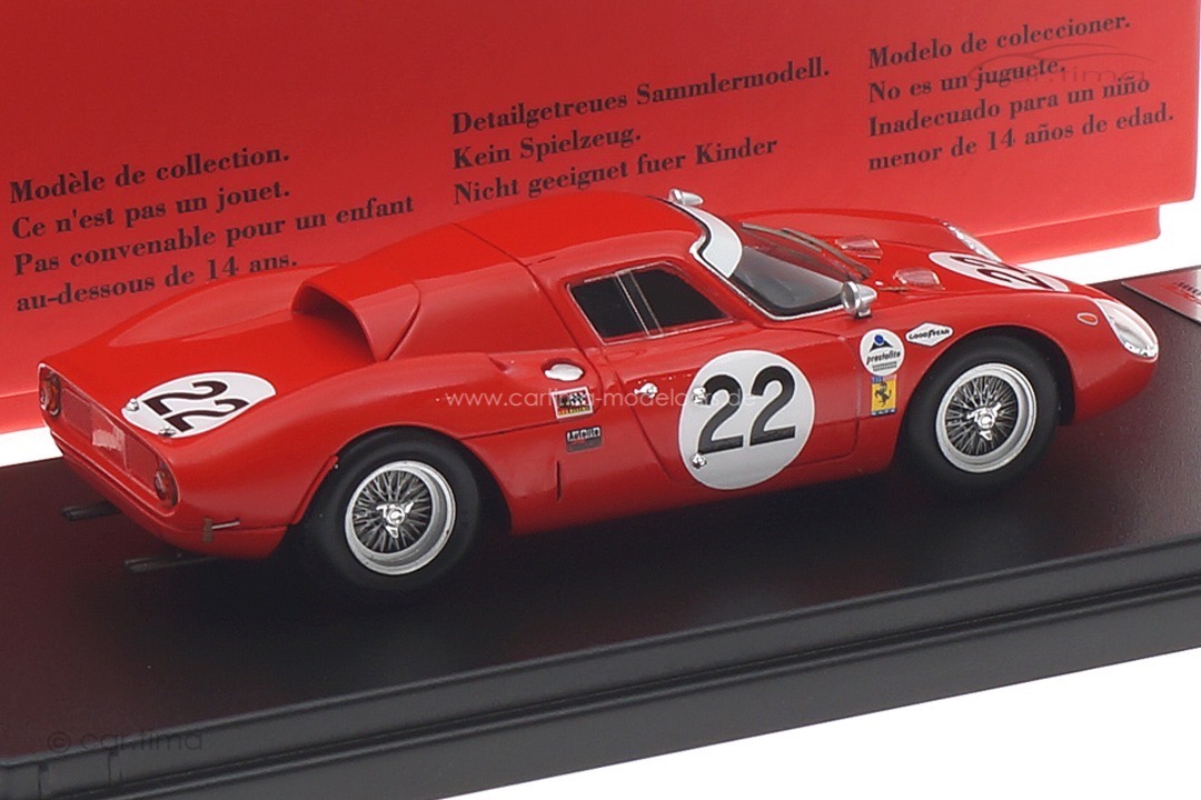 Ferrari 250 LM 24h Daytona 1966 Bondurant/Rindt LookSmart 1:43 LSRC059 Ferrari 250 LM 24h Daytona 1966 Bondurant/Rindt LookSmart 1:43 LSRC059