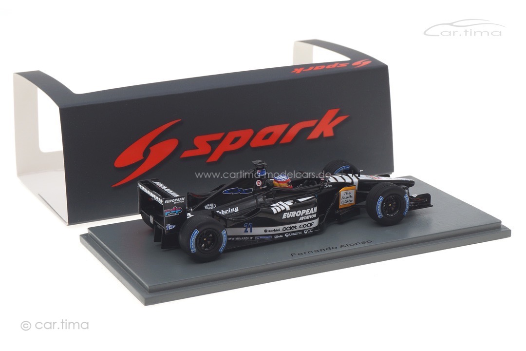 Minardi PS01 GP Australien 2001 Fernando Alonso Spark 1:43 S4850 Minardi PS01 GP Australien 2001 Fernando Alonso Spark 1:43 S4850
