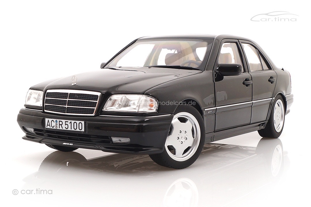 Mercedes-Benz C63 AMG W202 Limousine schwarz met. Norev 1:18 183381
