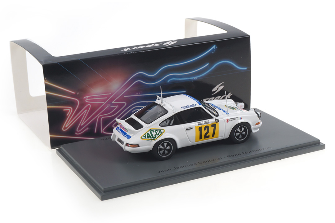 Porsche 911 Carrera RS 2.7 Rallye Monte Carlo 1978 Santucci/Rochebrun Spark 1:43 S6641 Porsche 911 Carrera RS 2.7 Rallye Monte Carlo 1978 Santucci/Rochebrun Spark 1:43 S6641
