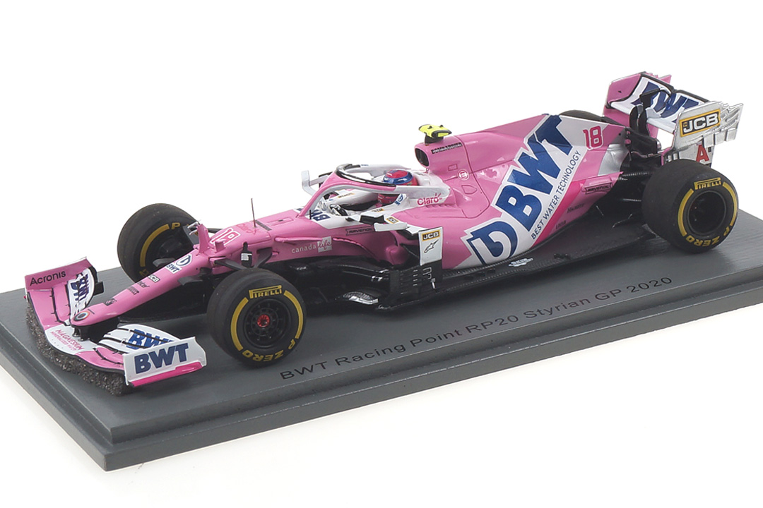 BWT Racing Point RP20 GP Steiermark 2020 Lance Stroll Spark 1:43 S6475 BWT Racing Point RP20 GP Steiermark 2020 Lance Stroll Spark 1:43 S6475
