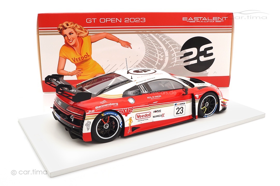 Audi R8 LMS GT3 evo II GT Open 2023 Eastalent Racing Spark 1:18 FF035