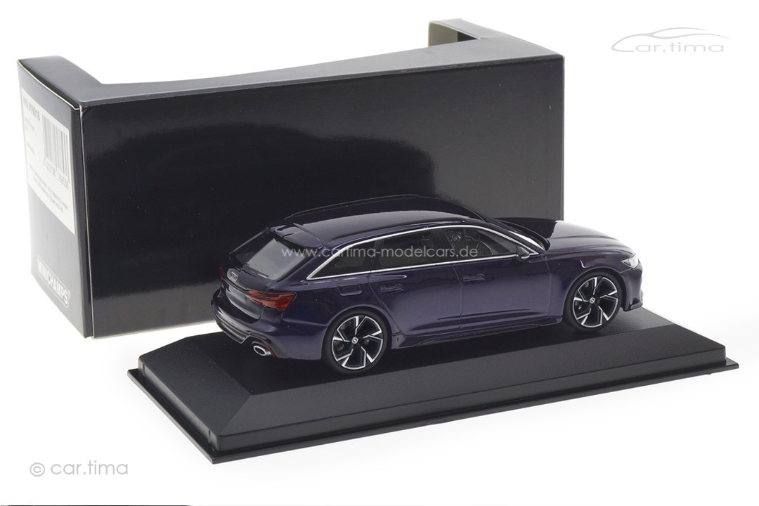 Audi RS6 Avant Violet met. Minichamps 1:43 410018016 Audi RS6 Avant Violet met. Minichamps 1:43 410018016