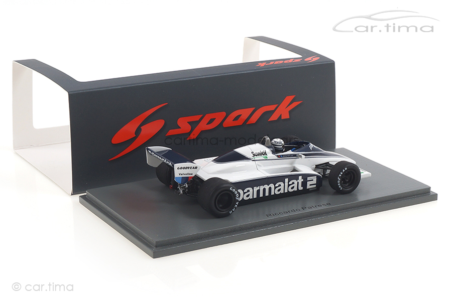 Brabham BT50 GP Schweiz 1982 Riccardo Patrese Spark 1:43 S7115