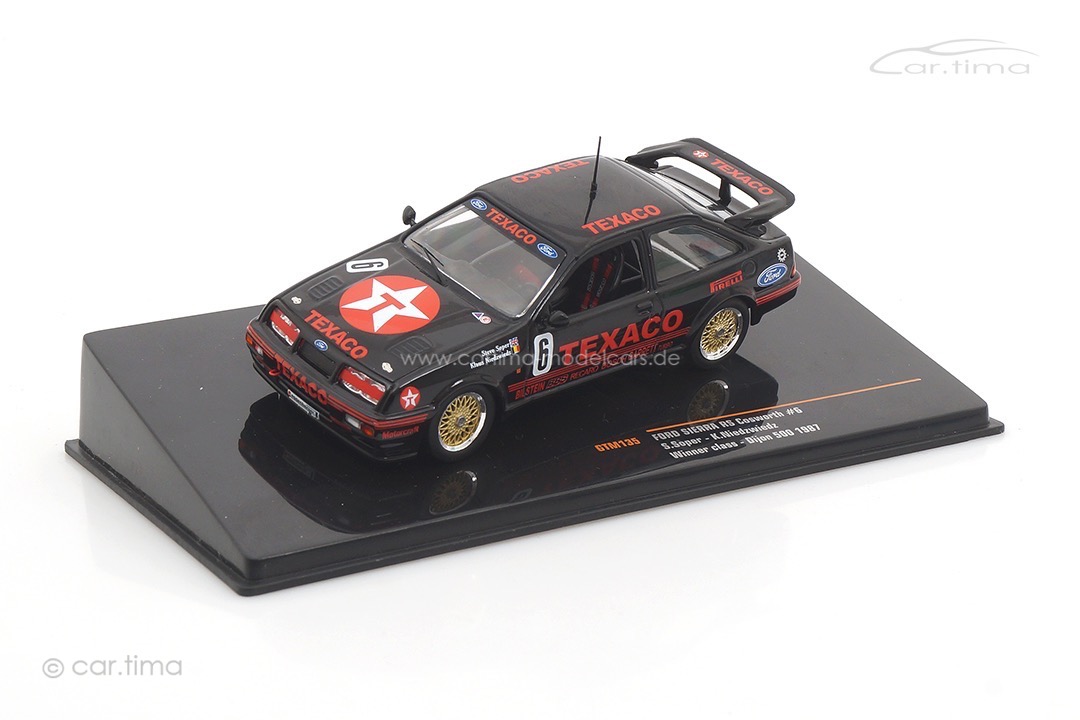 Ford Sierra RS Cosworth Dijon 500 1987 Soper/Niedzwiedz IXO Models 1:43 GTM135
