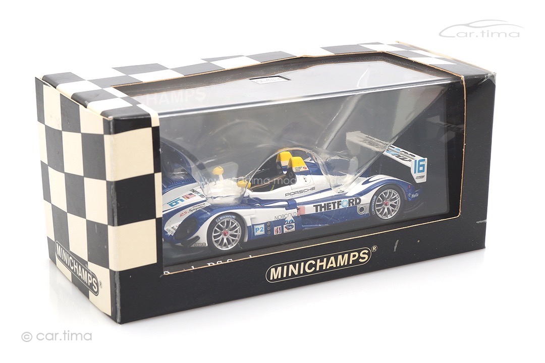 Porsche RS Spyder ALMS Utah GP 2007 Lamy/Wallace Minichamps 1:43 400076616