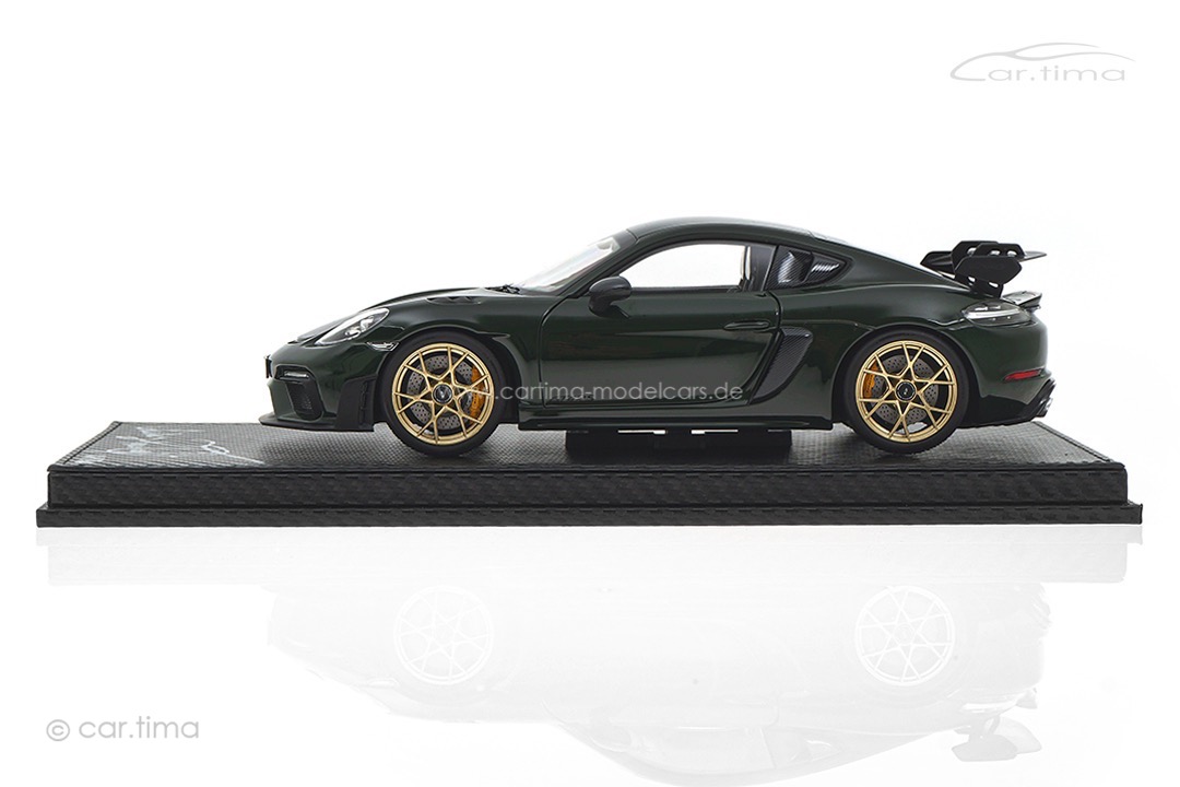 Porsche 718 GT4 RS Brewstergreen Originalsignatur Andreas Preuninger car.tima CUSTOMIZED 1:18 Porsche 718 GT4 RS Brewstergreen Originalsignatur Andreas Preuninger car.tima CUSTOMIZED 1:18