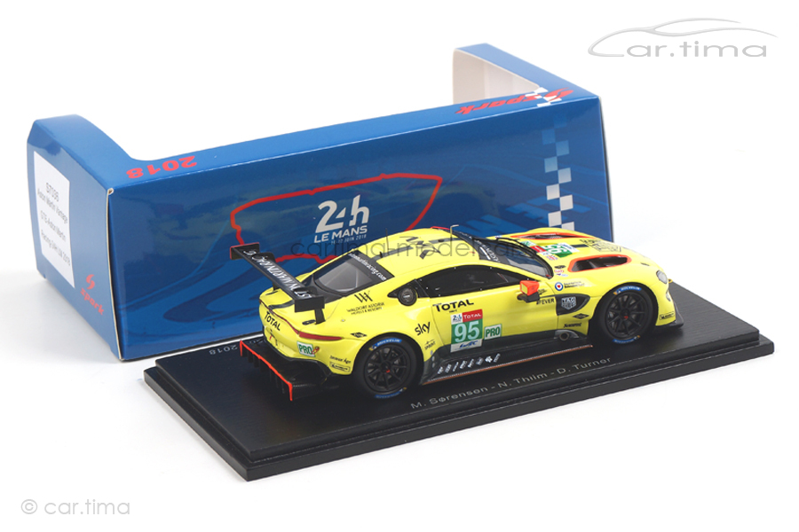 Aston Martin Vantage AMR 24h Le Mans 2018 Sorensen/Turner/Thiim Spark 1:43 S7036