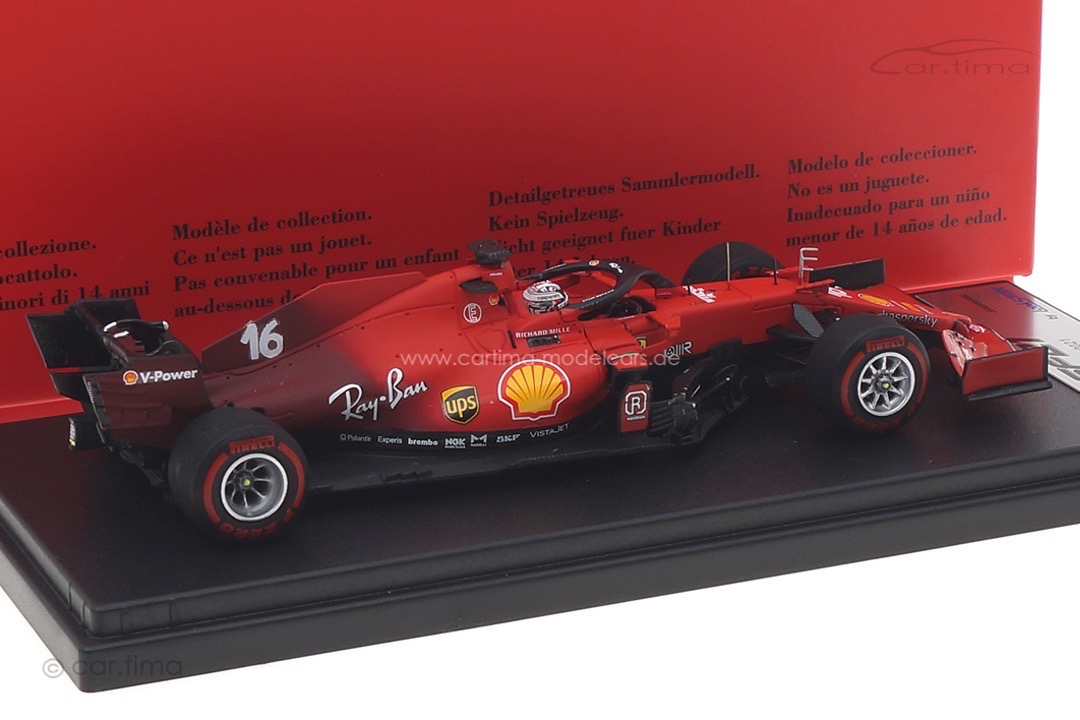 Ferrari SF21 GP Bahrain 2021 Charles Leclerc LookSmart 1:43 LSF1035