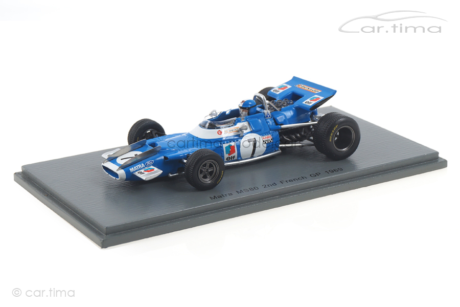 Matra MS80 GP Frankreich 1969 Jean-Pierre Beltoise Spark 1:43 S7193 Matra MS80 GP Frankreich 1969 Jean-Pierre Beltoise Spark 1:43 S7193