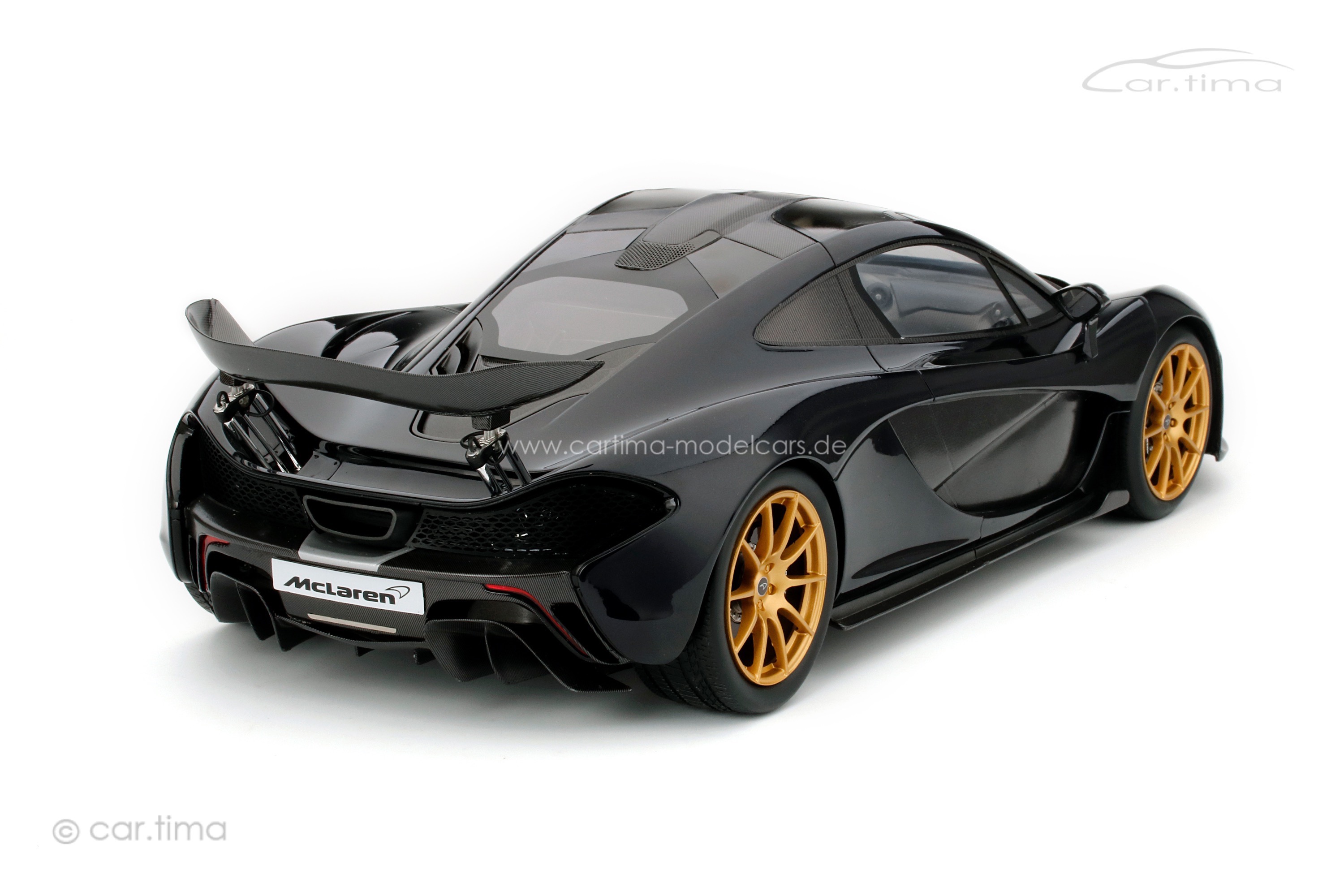 McLaren P1 Gotham black TSM 1:12 TSM161204