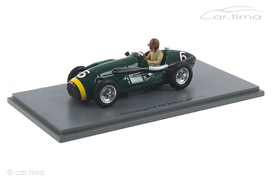 Connaught A GP Great Britain 1952 Dennis Poore Spark 1:43 S7241 Connaught A GP Great Britain 1952 Dennis Poore Spark 1:43 S7241