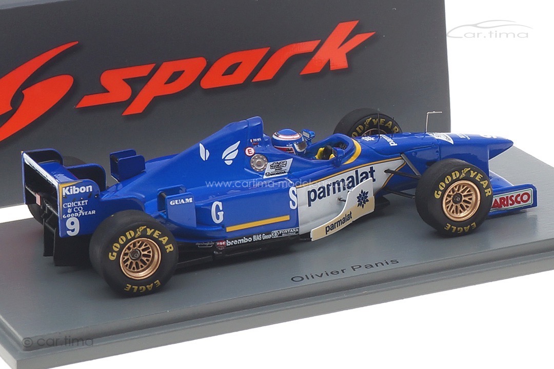 Ligier JS43 Winner GP Monaco 1996 Olivier Panis Spark 1:43 S7413
