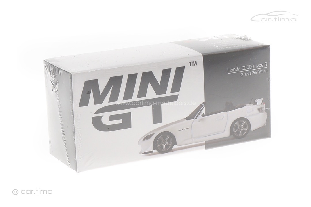 Honda S2000 (AP2) Type S weiß MINI GT 1:64 MGT00349-R