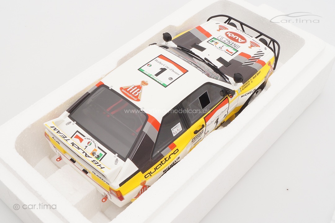 Audi 200 quattro Rallye Monte Carlo 1987 Röhrl/Geistdörfer Ottomobile 1:18 OT439