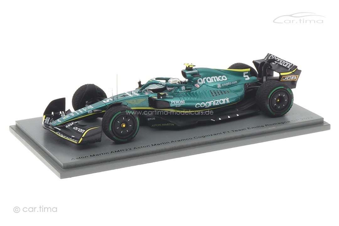 Aston Martin AMR22 GP 2022 Sebastian Vettel Spark 1:43 S8530 Aston Martin AMR22 GP 2022 Sebastian Vettel Spark 1:43 S8530