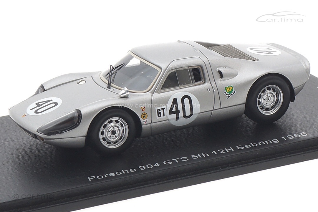 Porsche 904 GTS 12h Sebring 1965 Underwood/Klass Spark 1:43 US263 Porsche 904 GTS 12h Sebring 1965 Underwood/Klass Spark 1:43 US263