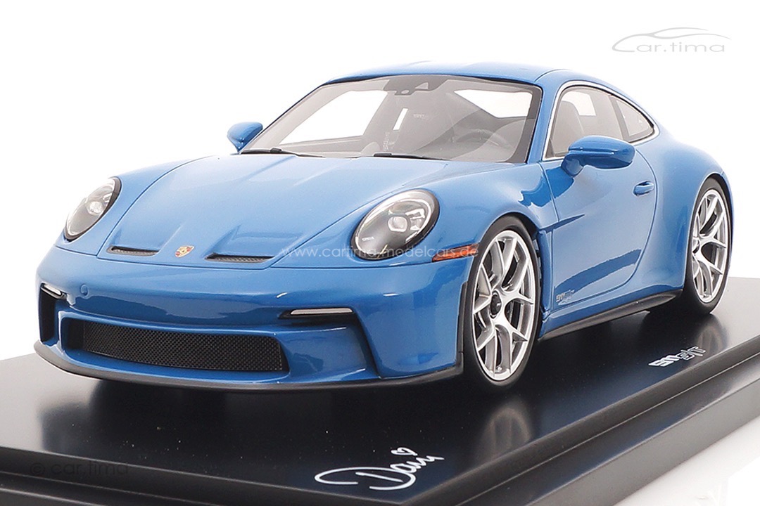 Porsche 911 (992) S/T Sonderwunsch Dani Blue Spark 1:18 WAP0214220T0ST