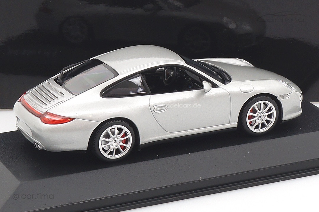 Porsche 911 (997 II) Carrera 4S Artkissilber Minichamps 1:43 400066421