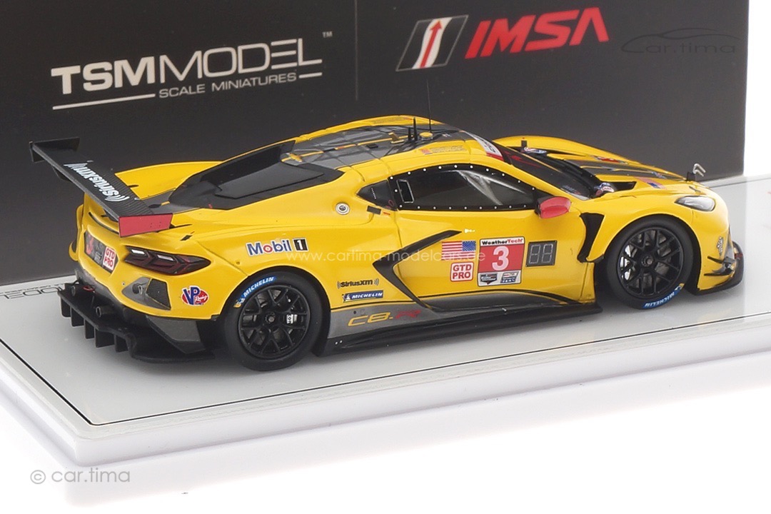 Chevrolet Corvette C8.R Winner GTD-Pro 12h Sebring 2022 Catsburg/García/Taylor TSM 1:43 TSM430641 Chevrolet Corvette C8.R Winner GTD-Pro 12h Sebring 2022 Catsburg/García/Taylor TSM 1:43 TSM430641