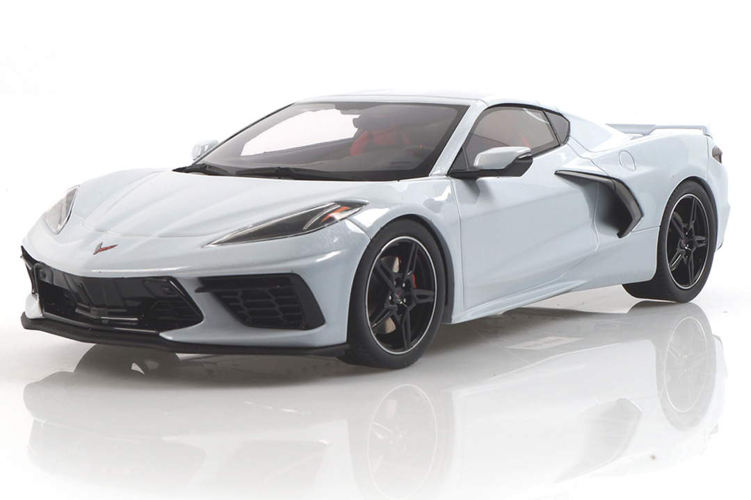 Chevrolet Corvette C8 Ceramic grey met. GT Spirit 1:18 GT835 Chevrolet Corvette C8 Ceramic grey met. GT Spirit 1:18 GT835