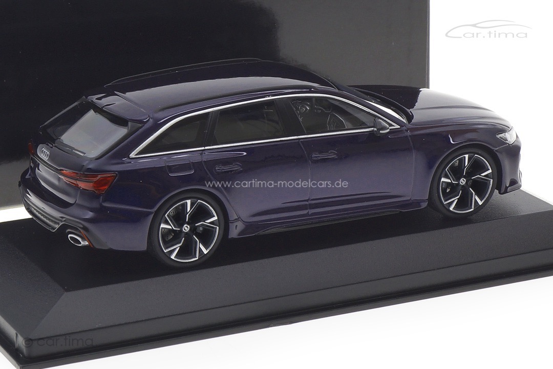 Audi RS6 Avant Violet met. Minichamps 1:43 410018016 Audi RS6 Avant Violet met. Minichamps 1:43 410018016