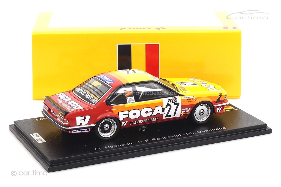 BMW 635 CSI 24h Spa 1983 Dermagne/Hesnault/Rousselot Spark 1:43 SB652
