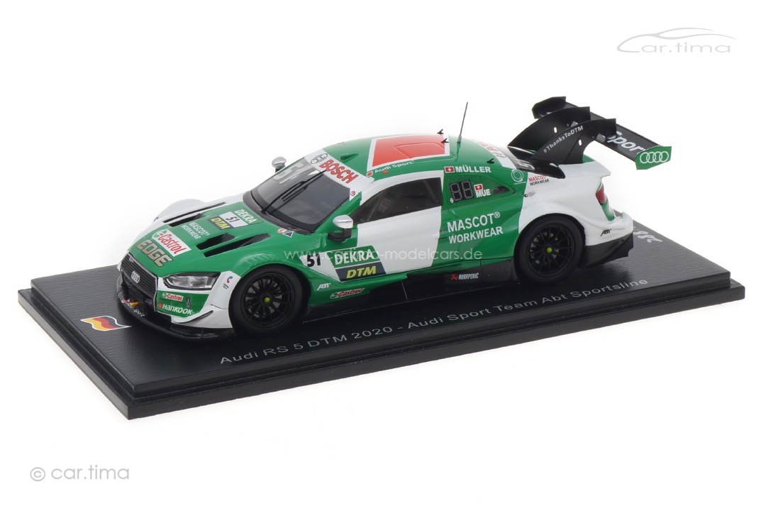 Audi RS5 DTM 2020 Nico Müller Spark 1:43 SG654 Audi RS5 DTM 2020 Nico Müller Spark 1:43 SG654