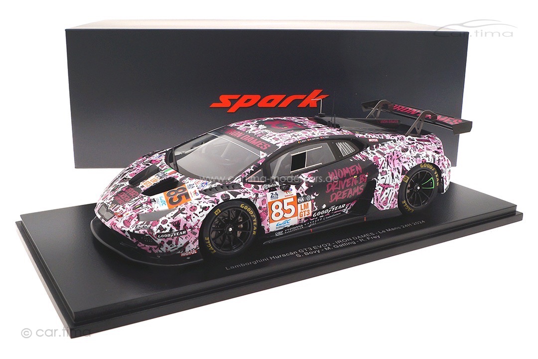 Lamborghini Huracán GT3 EVO2 24h Le Mans 2024 Iron Dames Spark 1:18 18S660