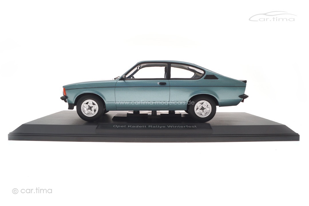 Opel Kadett C Rallye Winterfest 1978 Kristalltürkis Norev 1:18 183654 Opel Kadett C Rallye Winterfest 1978 Kristalltürkis Norev 1:18 183654