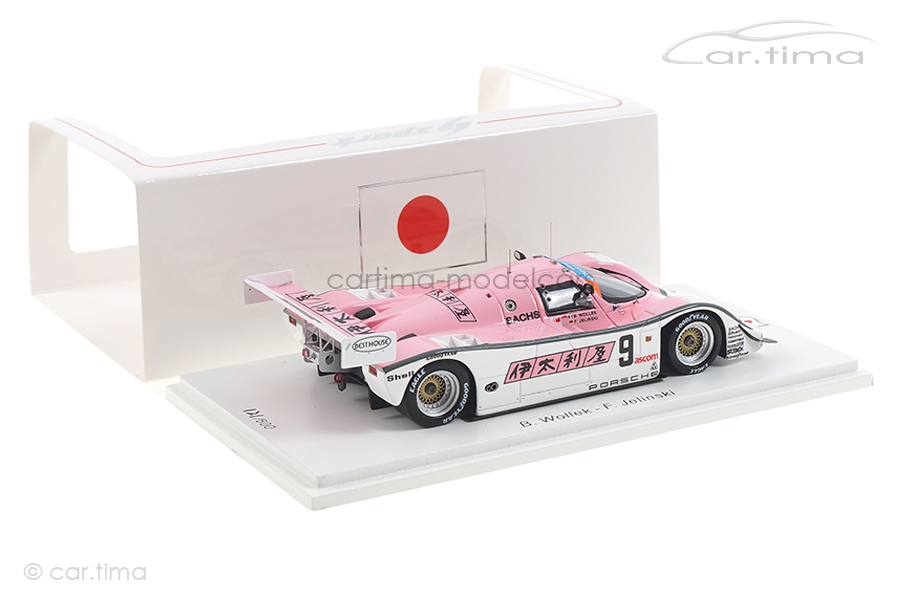 Porsche 962 C 1000 km Fuji 1989 Jelinski/Wollek Spark 1:43 SJ082 Porsche 962 C 1000 km Fuji 1989 Jelinski/Wollek Spark 1:43 SJ082