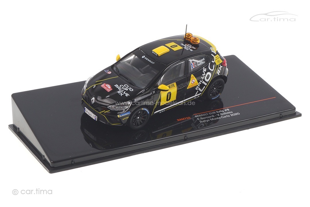 Renault Clio Rallye Monte Carlo 2020 Bernardi/Bellotto IXO 1:43 RAM755 Renault Clio Rallye Monte Carlo 2020 Bernardi/Bellotto IXO 1:43 RAM755