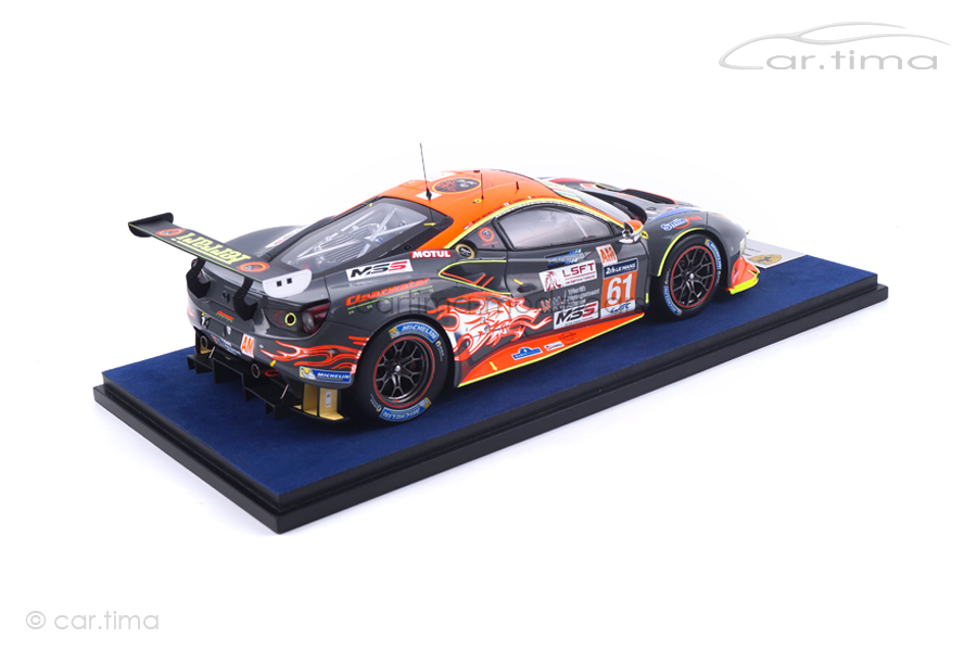 Ferrari 488 GTE 24h Le Mans 2017 Griffin/Mok/Sawa LookSmart 1:18 LS18LM013 Ferrari 488 GTE 24h Le Mans 2017 Griffin/Mok/Sawa LookSmart 1:18 LS18LM013