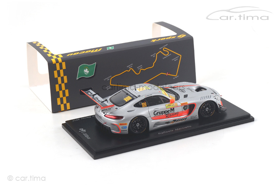 Mercedes-AMG GT3 Macau 2017 Raffaele Marciello Spark 1:43 SA146 Mercedes-AMG GT3 Macau 2017 Raffaele Marciello Spark 1:43 SA146